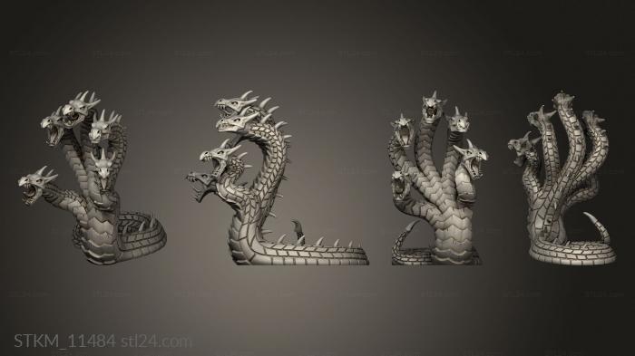 Figurines heroes, monsters and demons (ler spear, STKM_11484) 3D models for cnc