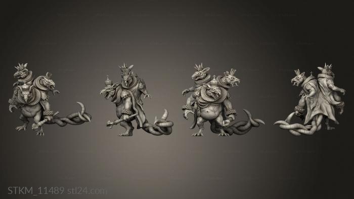 Figurines heroes, monsters and demons (Legends and Thieves Assassins Rat King, STKM_11489) 3D models for cnc