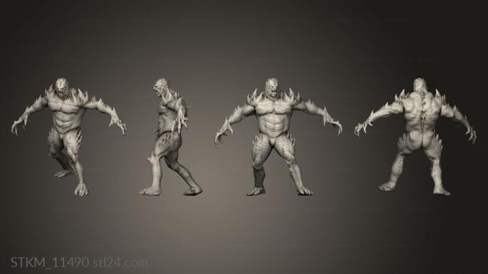 Figurines heroes, monsters and demons (Legion Abomination, STKM_11490) 3D models for cnc
