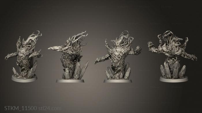 Figurines heroes, monsters and demons (Greater Fire Elemental, STKM_11500) 3D models for cnc