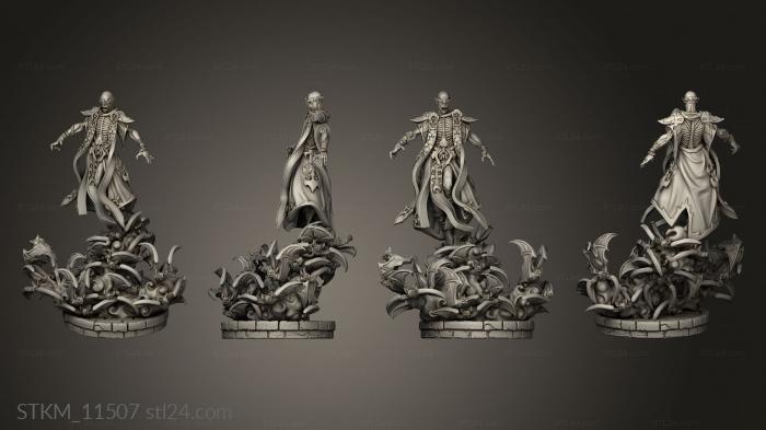 Figurines heroes, monsters and demons (Vermilach, STKM_11507) 3D models for cnc
