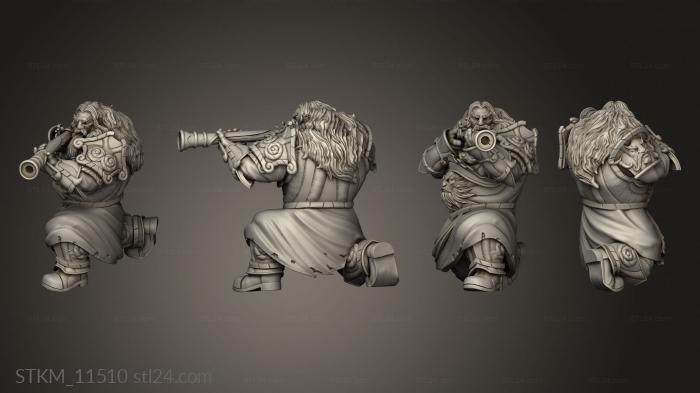 Figurines heroes, monsters and demons (Clan Leadspitter Bjarkan, STKM_11510) 3D models for cnc