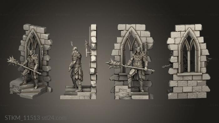 Figurines heroes, monsters and demons (Bloodspawn Templars, STKM_11513) 3D models for cnc