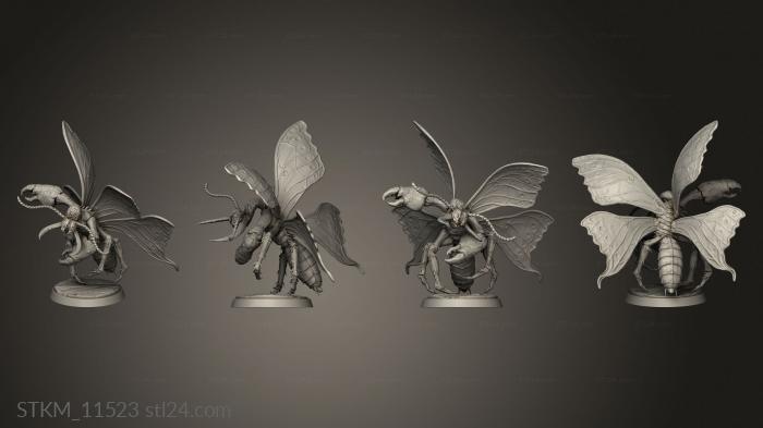 Figurines heroes, monsters and demons (Colony Barnacle, STKM_11523) 3D models for cnc