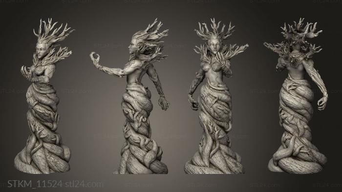 Figurines heroes, monsters and demons (Alavar The Going Dishes Abnoba Foret ire, STKM_11524) 3D models for cnc