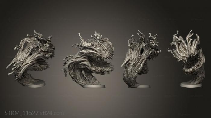 Figurines heroes, monsters and demons (Living Water Spell, STKM_11527) 3D models for cnc