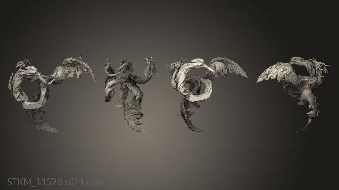 Figurines heroes, monsters and demons (Storm Dragon Elemental, STKM_11528) 3D models for cnc