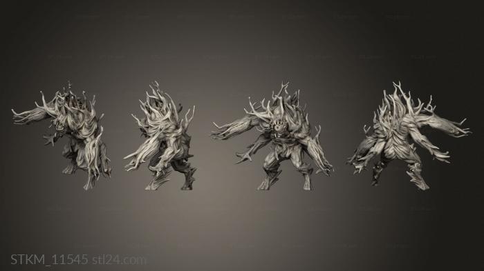 Figurines heroes, monsters and demons (Cursed Splinter, STKM_11545) 3D models for cnc