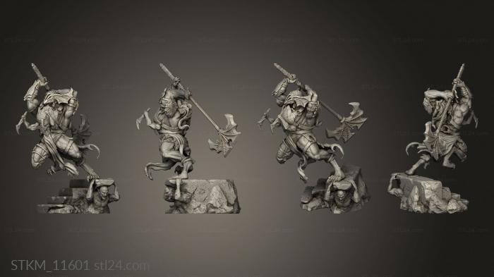 Figurines heroes, monsters and demons (Frenzied Bloodspawn Bloodspawns, STKM_11601) 3D models for cnc