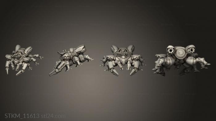Figurines heroes, monsters and demons (SCM, STKM_11613) 3D models for cnc