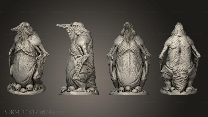 Figurines heroes, monsters and demons (DH Grotto Bird, STKM_11617) 3D models for cnc
