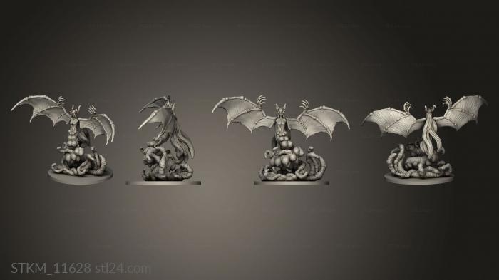 Figurines heroes, monsters and demons (Ebb Tl, STKM_11628) 3D models for cnc