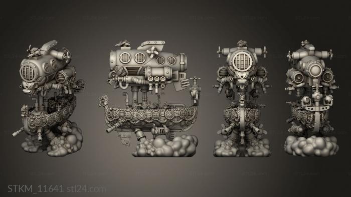 Figurines heroes, monsters and demons (Drakkar Cloud ter Rune Raiders, STKM_11641) 3D models for cnc