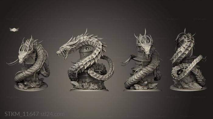 Figurines heroes, monsters and demons (Amalur and Sugar, STKM_11647) 3D models for cnc