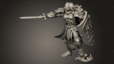 Figurines heroes, monsters and demons (Age Sigmar Proxy Le Stormy Knight, STKM_11649) 3D models for cnc