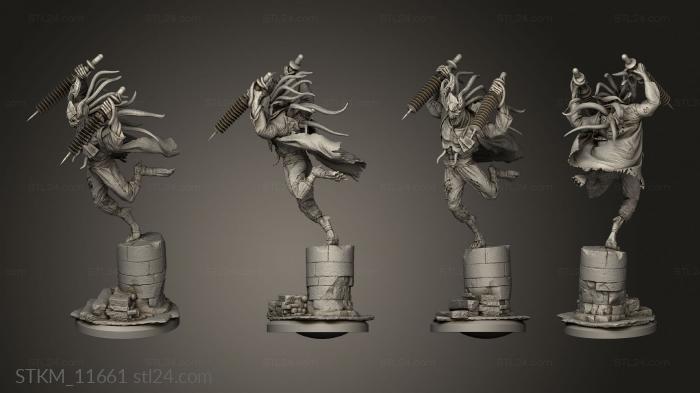 Figurines heroes, monsters and demons (Aleric the Craven, STKM_11661) 3D models for cnc