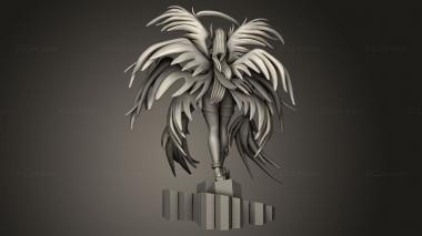 Figurines heroes, monsters and demons (Angewomon, STKM_11666) 3D models for cnc