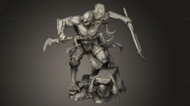 Figurines heroes, monsters and demons (Frenzied Bloodspawn Bloodspawns, STKM_11667) 3D models for cnc