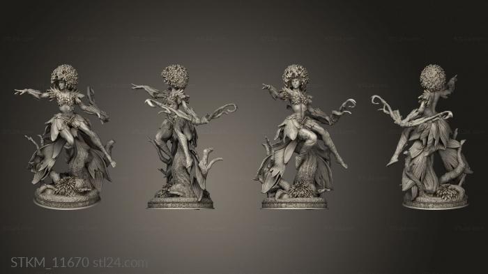 Figurines heroes, monsters and demons (age Character Elenil, STKM_11670) 3D models for cnc