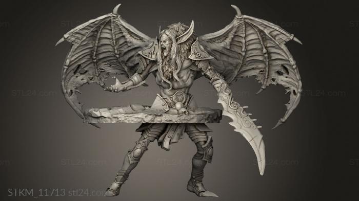 Kirath the Sentinel Werebat Elf