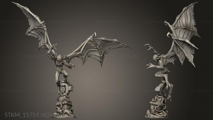 Figurines heroes, monsters and demons (Sanguinite Ghoul Ghouls, STKM_11714) 3D models for cnc