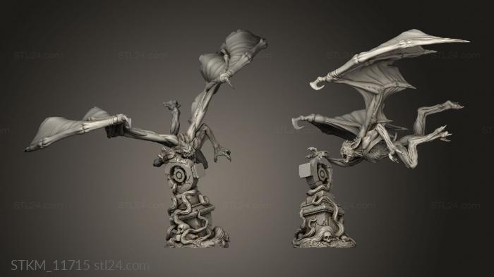 Figurines heroes, monsters and demons (Sanguinite Ghoul Ghouls, STKM_11715) 3D models for cnc