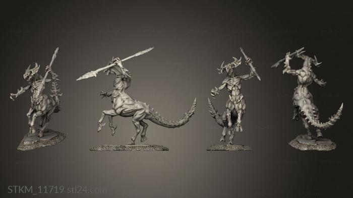 Статуэтки герои, монстры и демоны (Анитовые Стервятники, STKM_11719) 3D модель для ЧПУ станка