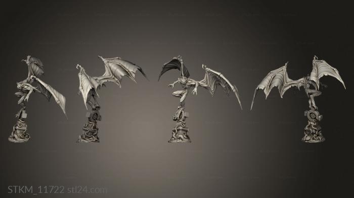 Figurines heroes, monsters and demons (Sanguinity Ghoul Ghouls, STKM_11722) 3D models for cnc