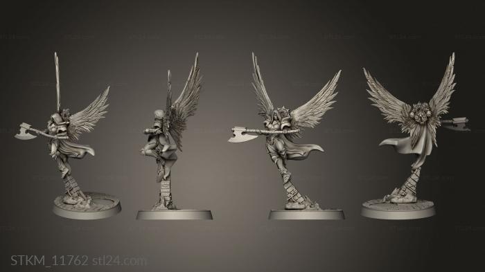 Figurines heroes, monsters and demons (City Angels Troops Smite Angel, STKM_11762) 3D models for cnc