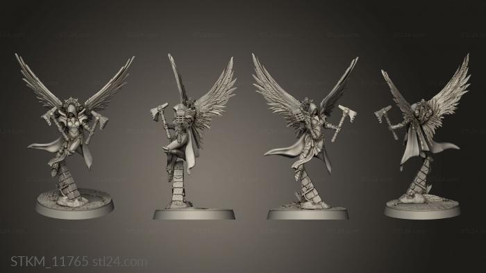 Figurines heroes, monsters and demons (City Angels Troops Smite Angel, STKM_11765) 3D models for cnc