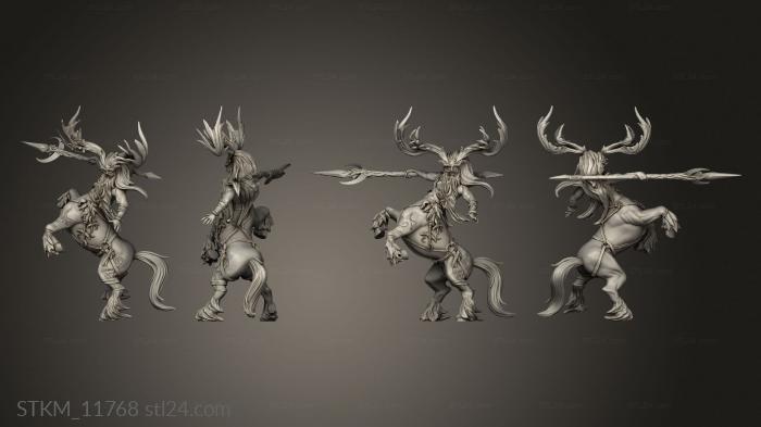 Figurines heroes, monsters and demons (An Kerderr The Great Centaur, STKM_11768) 3D models for cnc