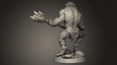 Figurines heroes, monsters and demons (Enemies That Quog, STKM_11774) 3D models for cnc