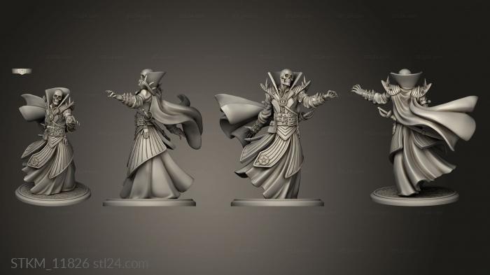 Figurines heroes, monsters and demons (Azazeal, STKM_11826) 3D models for cnc
