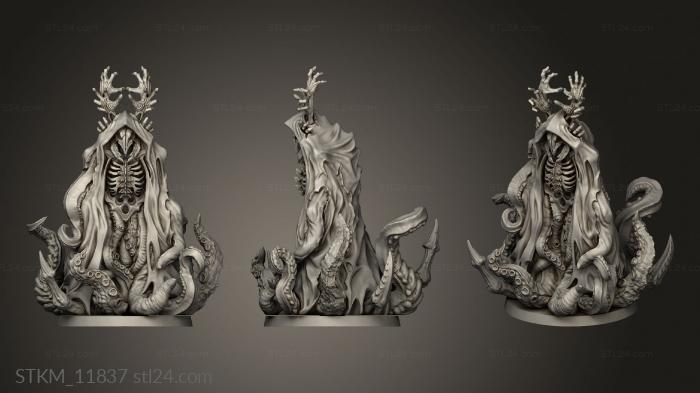 Figurines heroes, monsters and demons (King In Yellow Epic KIY EP, STKM_11837) 3D models for cnc