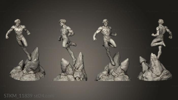 Figurines heroes, monsters and demons (ns, STKM_11839) 3D models for cnc