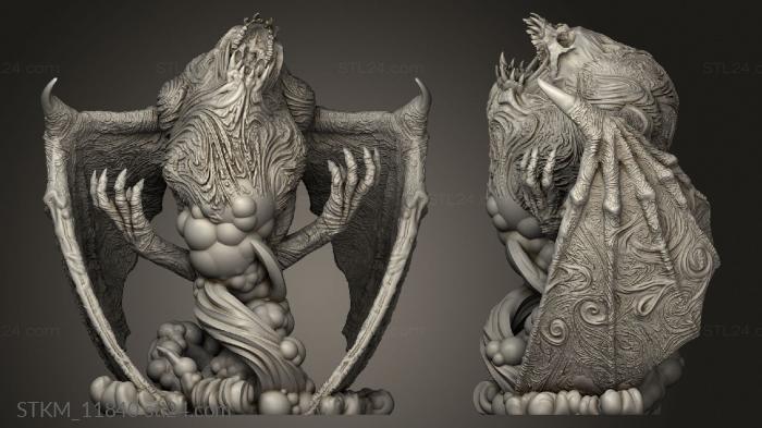 Figurines heroes, monsters and demons (Belk Ghast, STKM_11840) 3D models for cnc