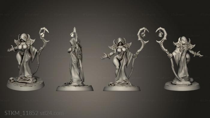 Figurines heroes, monsters and demons (thai House Mora Slithice the Enchantress Sil This, STKM_11852) 3D models for cnc
