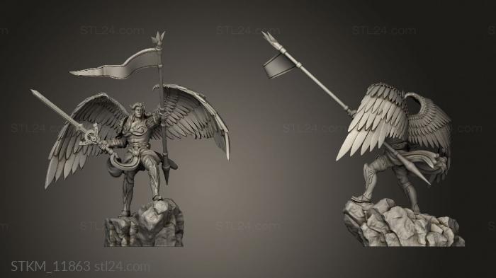 Figurines heroes, monsters and demons (Gabriel terrain, STKM_11863) 3D models for cnc