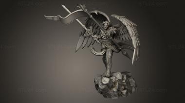 Figurines heroes, monsters and demons (Gabriel terrain, STKM_11863) 3D models for cnc