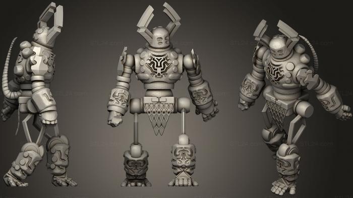 Figurines heroes, monsters and demons (Skryre Mech Vermin Good, STKM_1187) 3D models for cnc