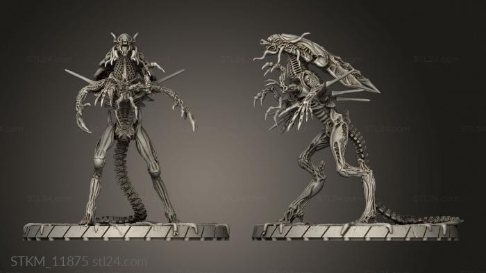 Figurines heroes, monsters and demons (Aliens solo EPIC NIGERIAN CRIMSON BROODMOTHER GIGERAIN, STKM_11875) 3D models for cnc