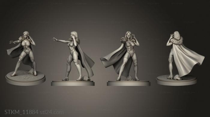 Figurines heroes, monsters and demons (Emma Frost Stepford Momma SM, STKM_11884) 3D models for cnc