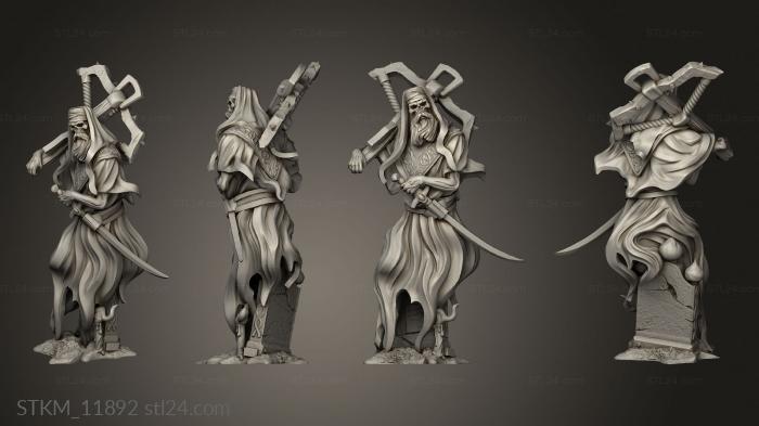 Figurines heroes, monsters and demons (Kosheivs Crossbowmen, STKM_11892) 3D models for cnc