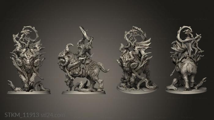 Figurines heroes, monsters and demons (Arverian Woodkeepers Aenarion the Luxuriant, STKM_11913) 3D models for cnc