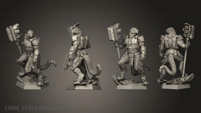 Figurines heroes, monsters and demons (Heroes Glycon Prophetarius, STKM_11915) 3D models for cnc