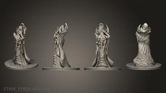 Figurines heroes, monsters and demons (Mind Horror ble, STKM_11924) 3D models for cnc
