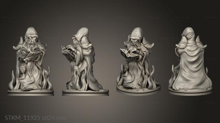 Figurines heroes, monsters and demons (Mind Horror Outcast Spell Effect, STKM_11925) 3D models for cnc