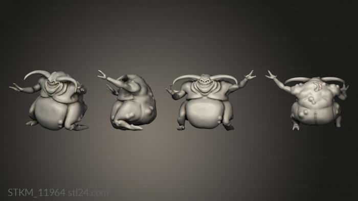 Figurines heroes, monsters and demons (Nurgle, STKM_11964) 3D models for cnc
