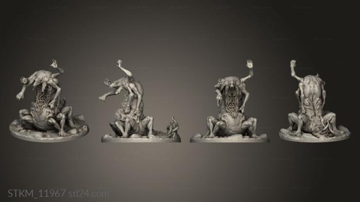 Figurines heroes, monsters and demons (Madness Monster, STKM_11967) 3D models for cnc