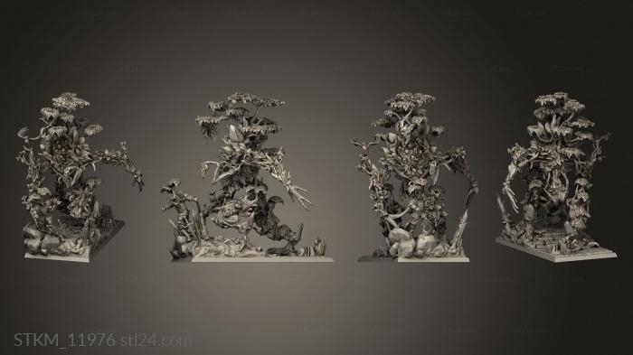 Figurines heroes, monsters and demons (KS Monsters Hombre Arbol Treeman human, STKM_11976) 3D models for cnc